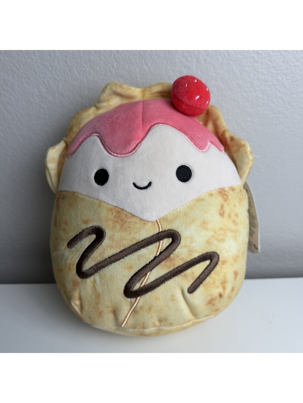 Squishmallows Gasten Strawberry Crepe 7.5” Plush New With Tags Jazwares